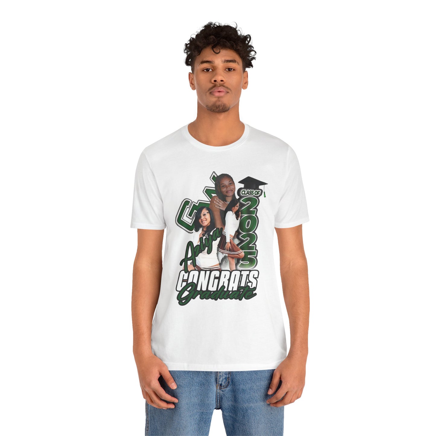 Congrats Graduate Unisex Jersey Tee - Class of 2025