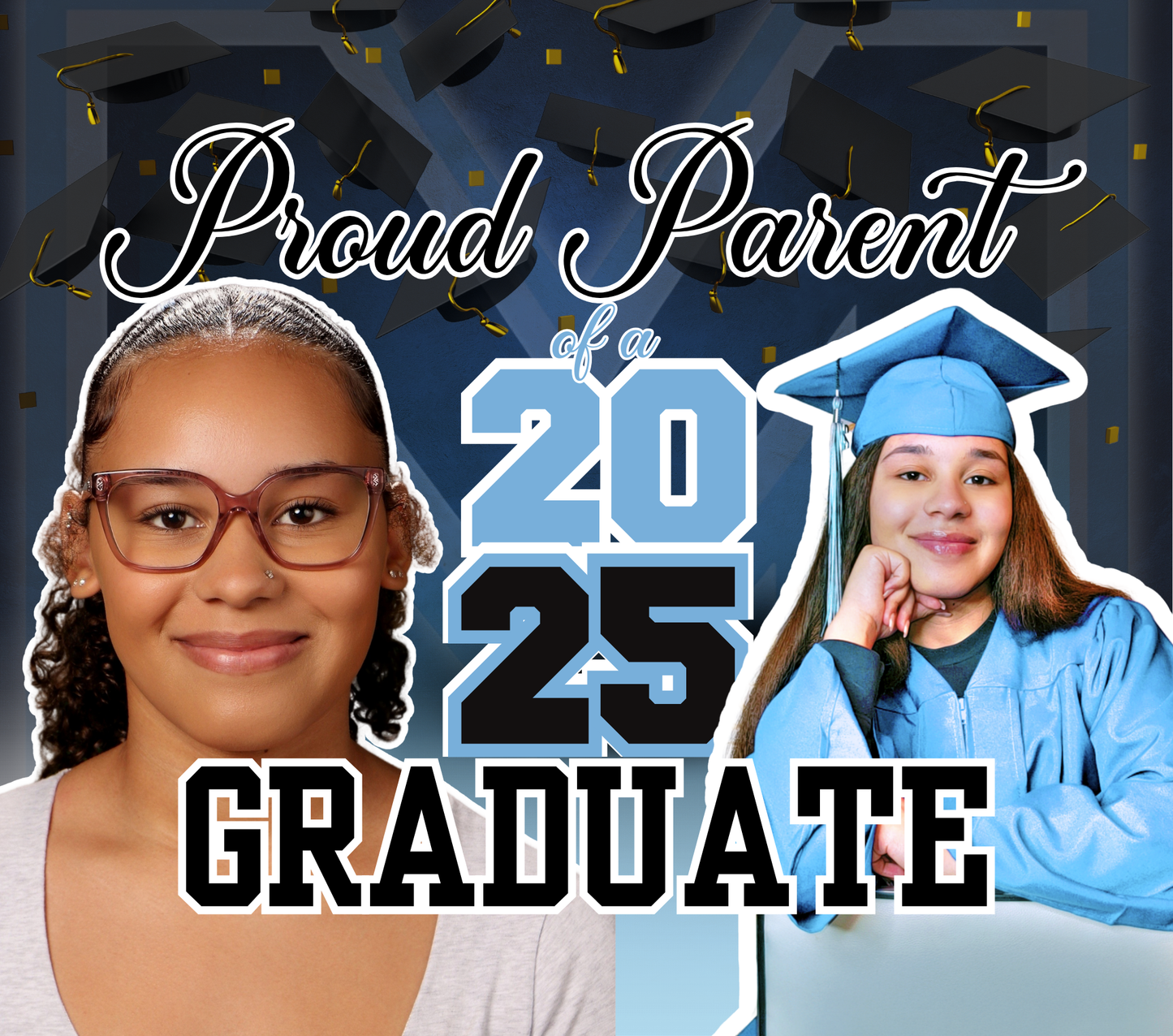 Custom Graduation Parent Yard Sign