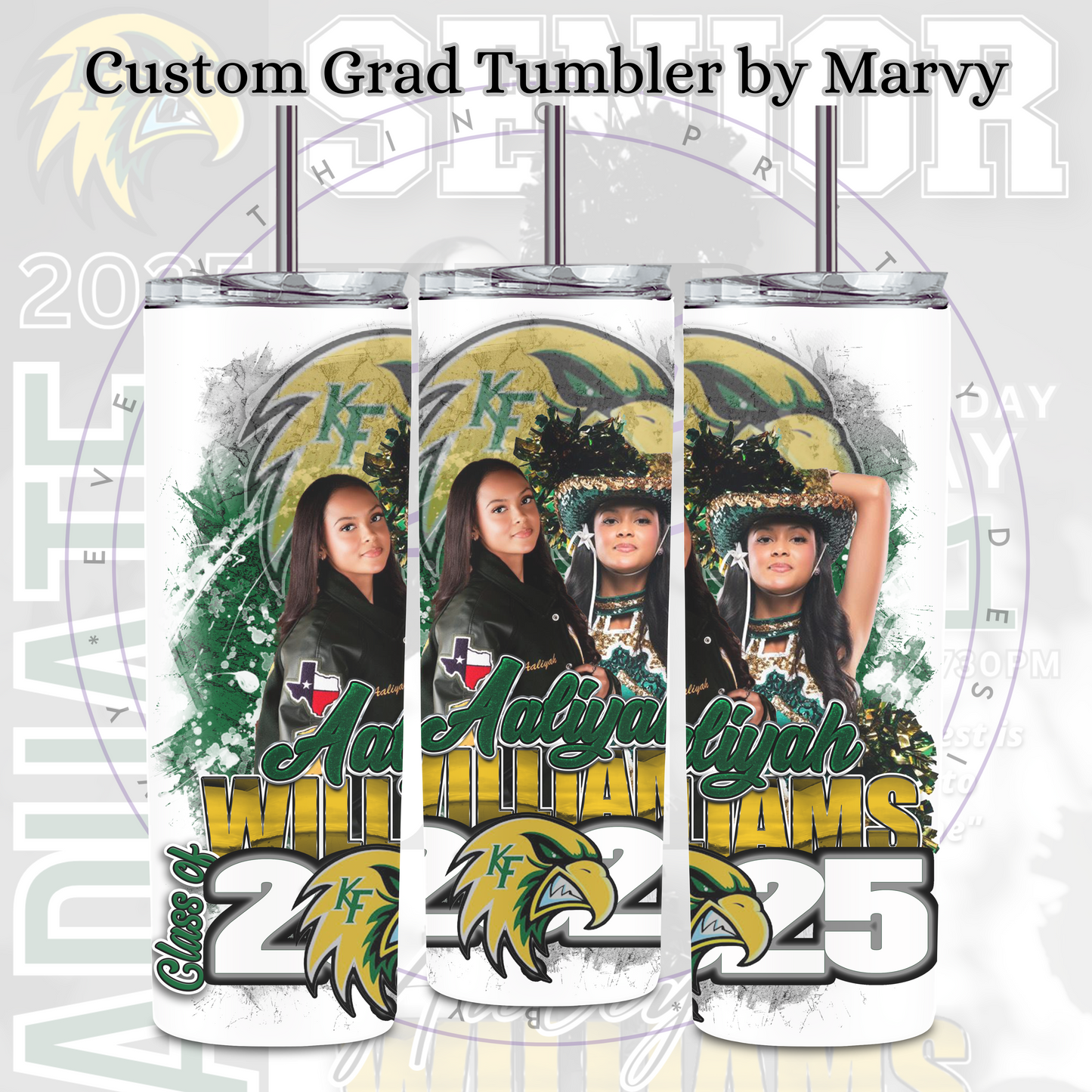 Custom Graduation Tumbler (125)