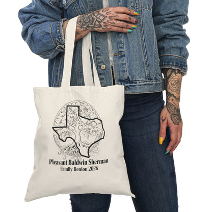 Tote Bag — Pleasant Baldwin Sherman Family Reunion 2026 (We All We Got)