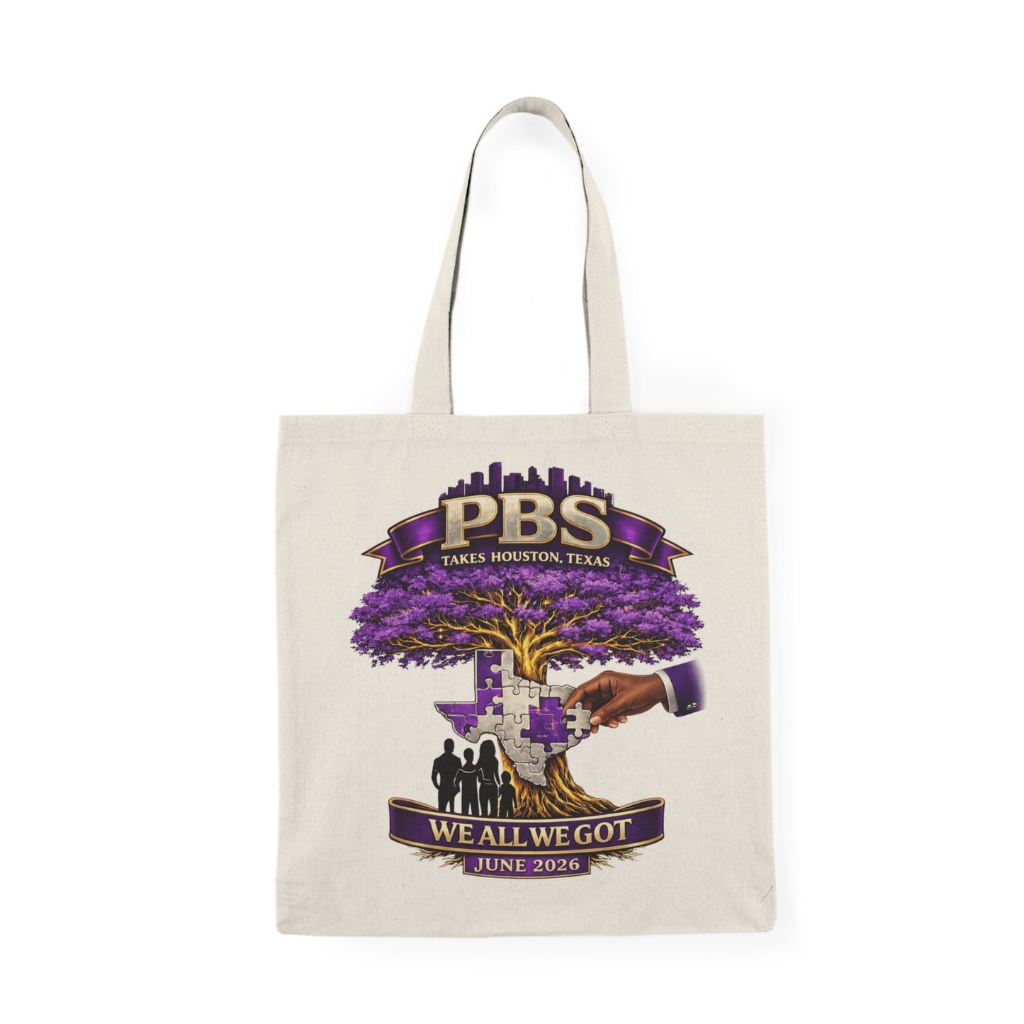 Tote Bag — Pleasant Baldwin Sherman Family Reunion 2026 (We All We Got)