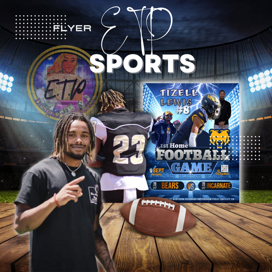 Custom Digital Sports Flyer