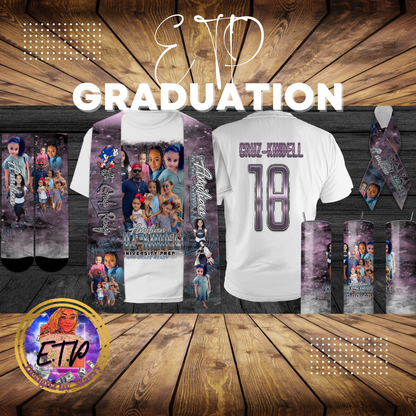 Graduation One Sided T-shirt