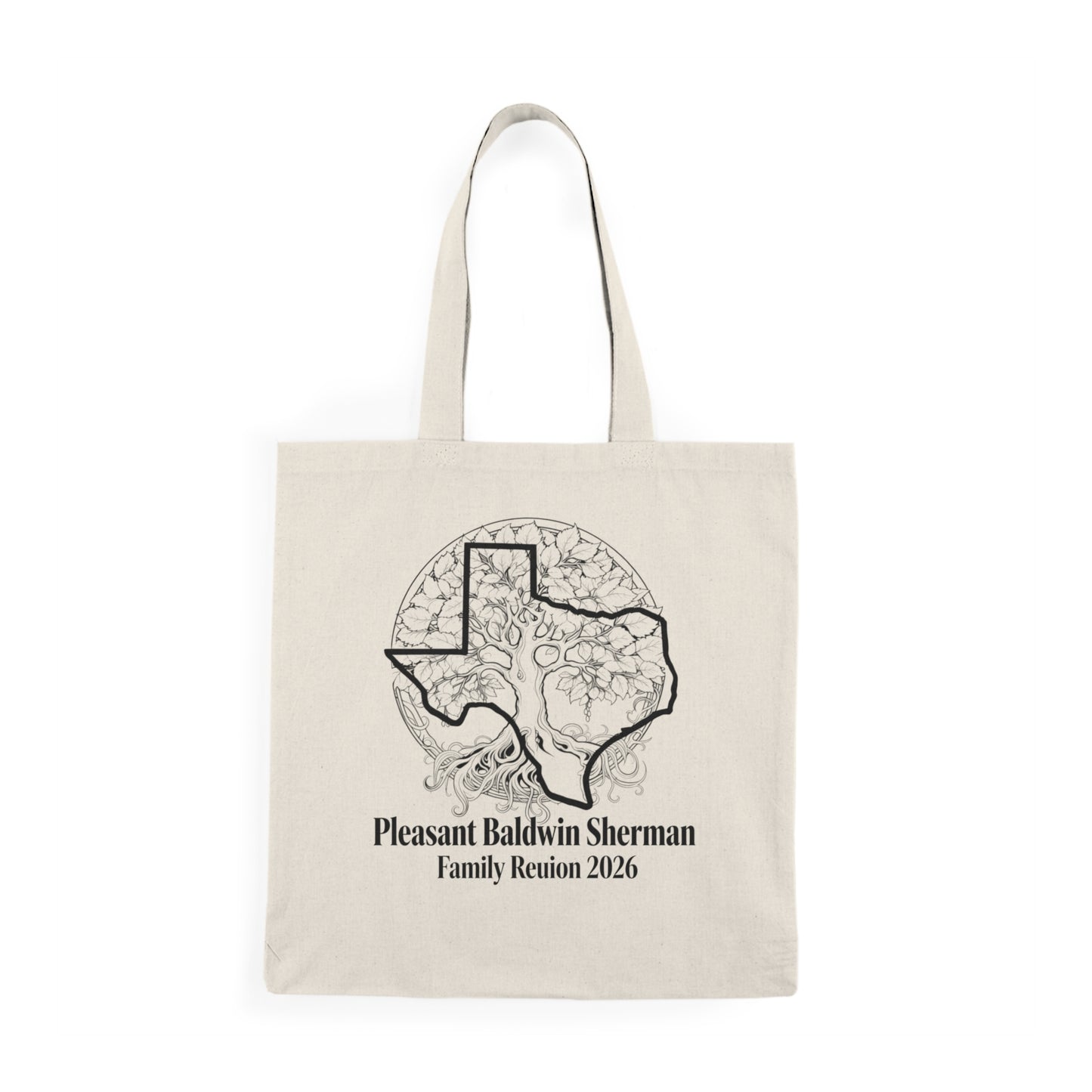 Tote Bag — Pleasant Baldwin Sherman Family Reunion 2026 (We All We Got)