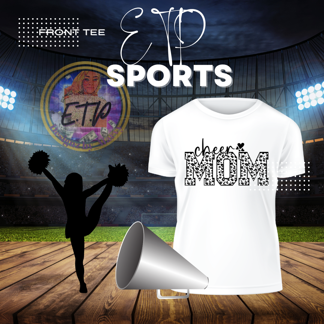 Sport Cheer MOM T-shirt