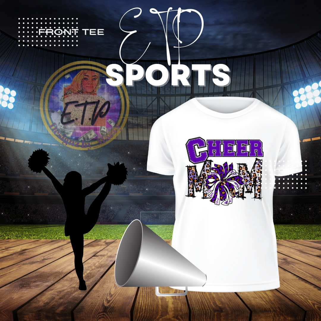 Sport Cheer MOM T-shirt