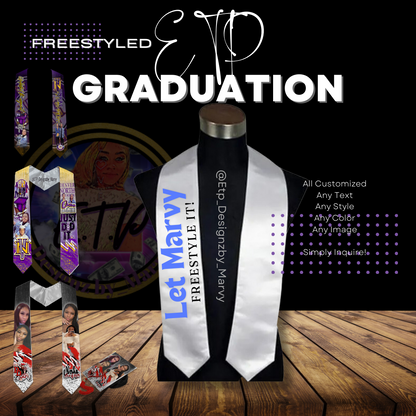 Custom Graduation Stole