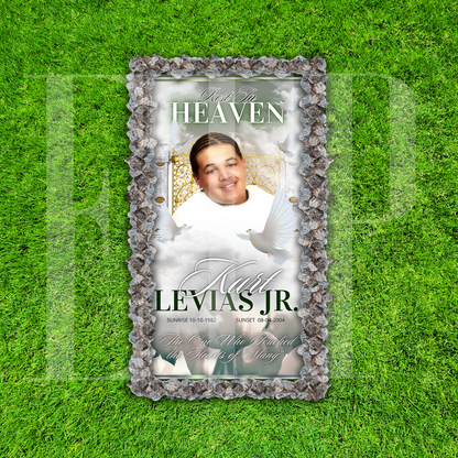 Custom Memorial Grave Blanket