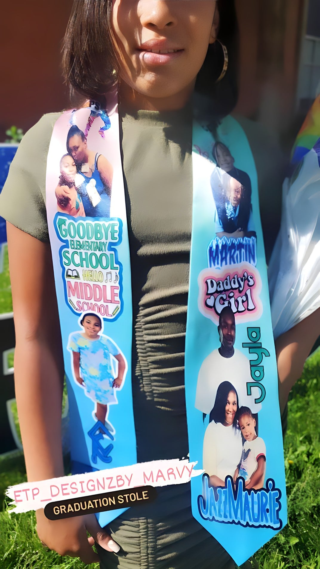 Custom Graduation Stole