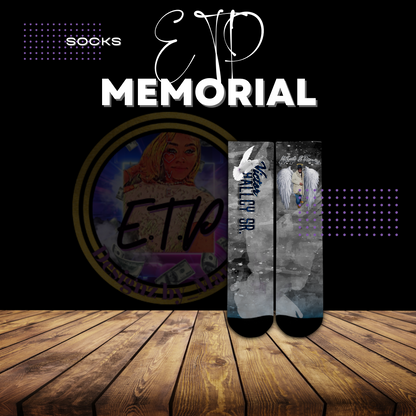 Custom Memorial Socks