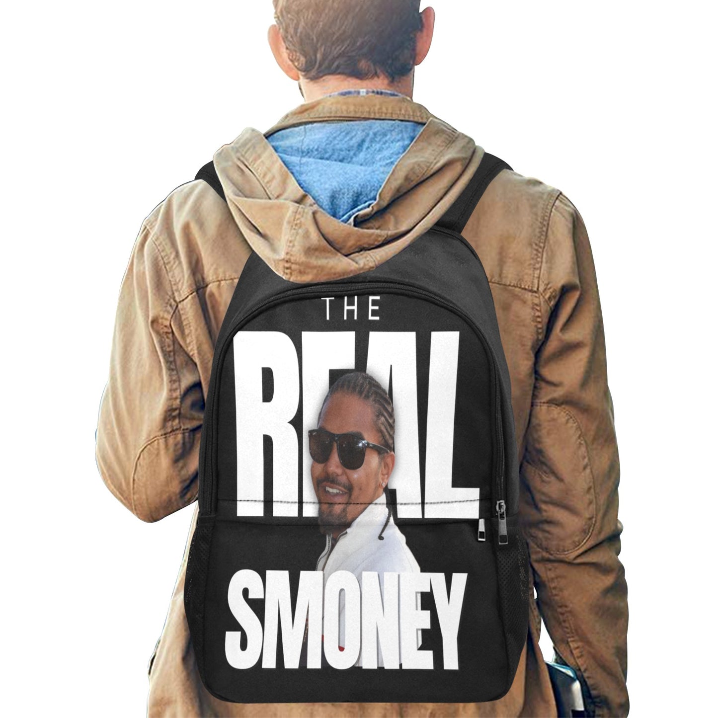 The Real SMONEY Classic Black Backpack